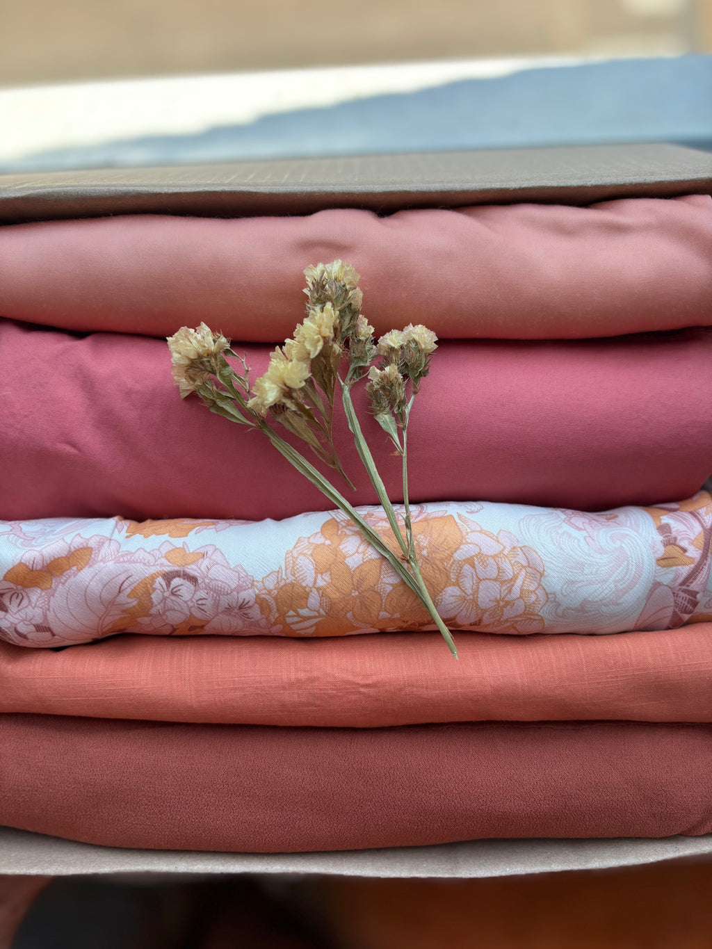 Parelpakket “Apricot & Peach dream” maat M