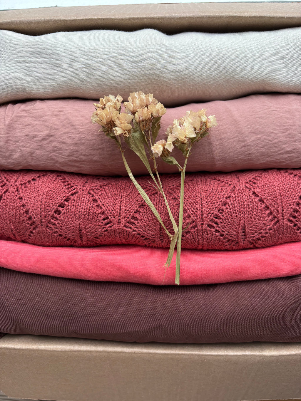 Parelpakket “Blush & Cocoa” maat 44/46