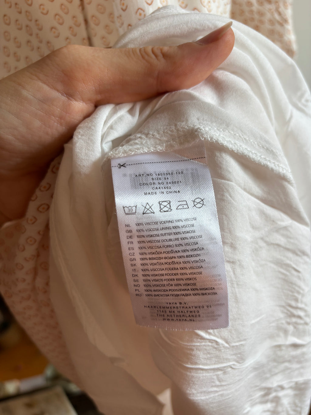 Yaya bohemian jurkje XS/S