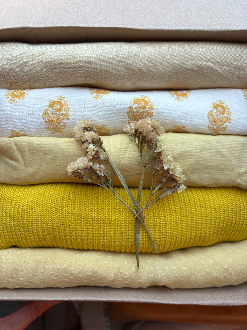 Parelpakket maat 38 “Soft sunny days”