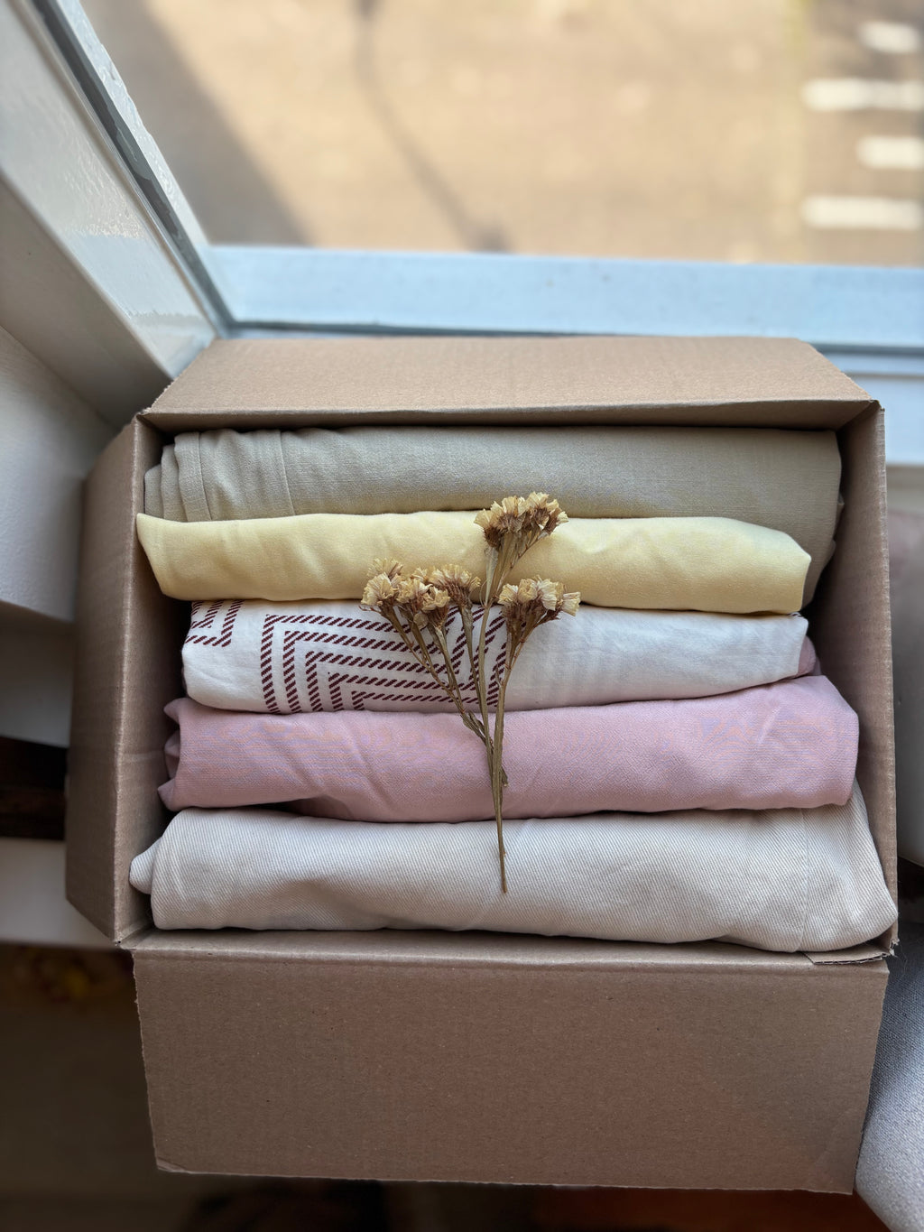 Parelpakket “pretty pastels” maat 38/40