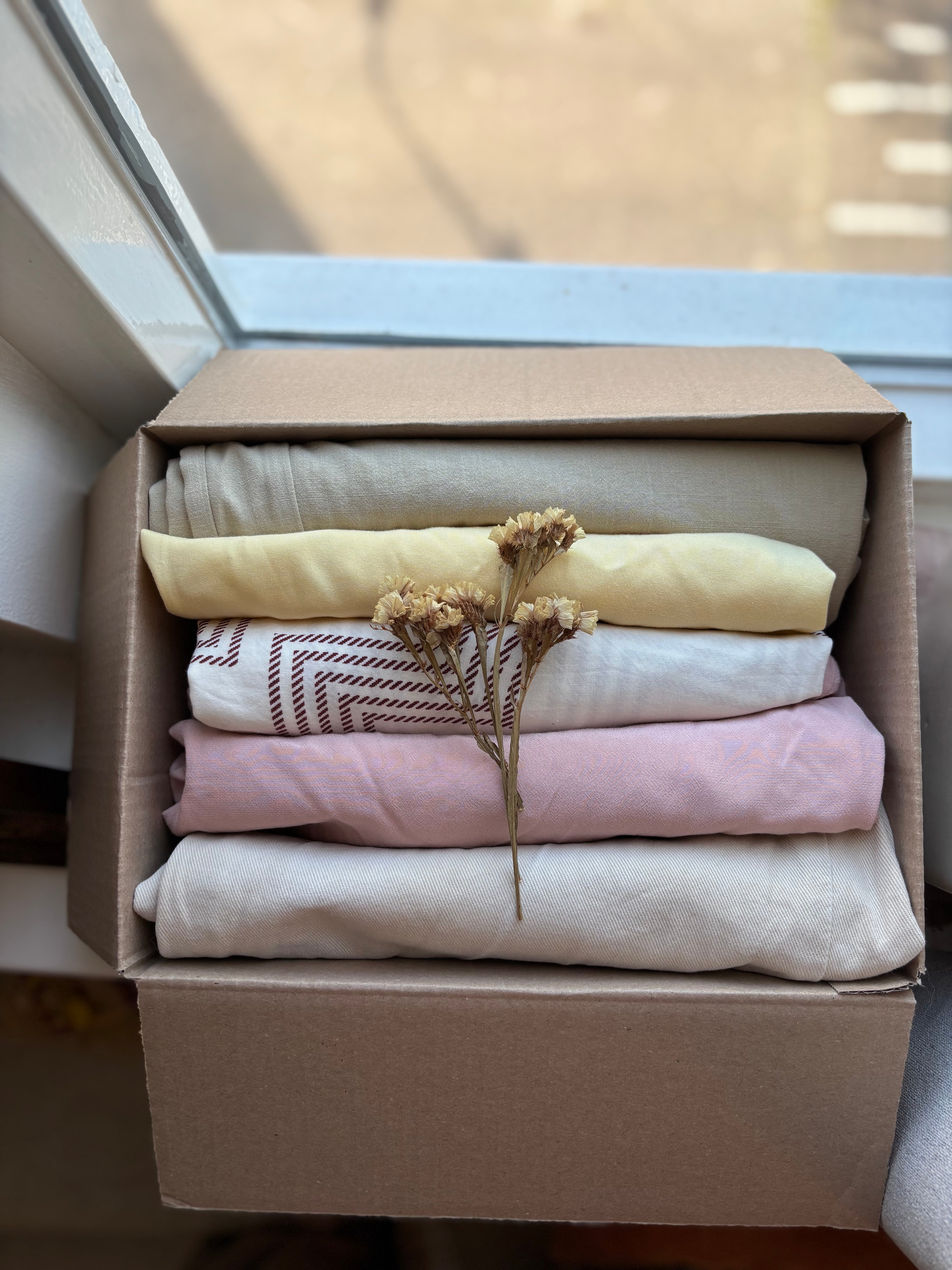 Parelpakket “pretty pastels” maat 38/40