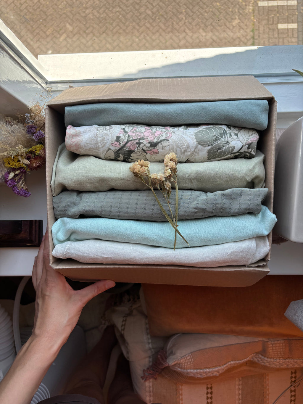 Parelpakket “Sage Serenity” maat 38