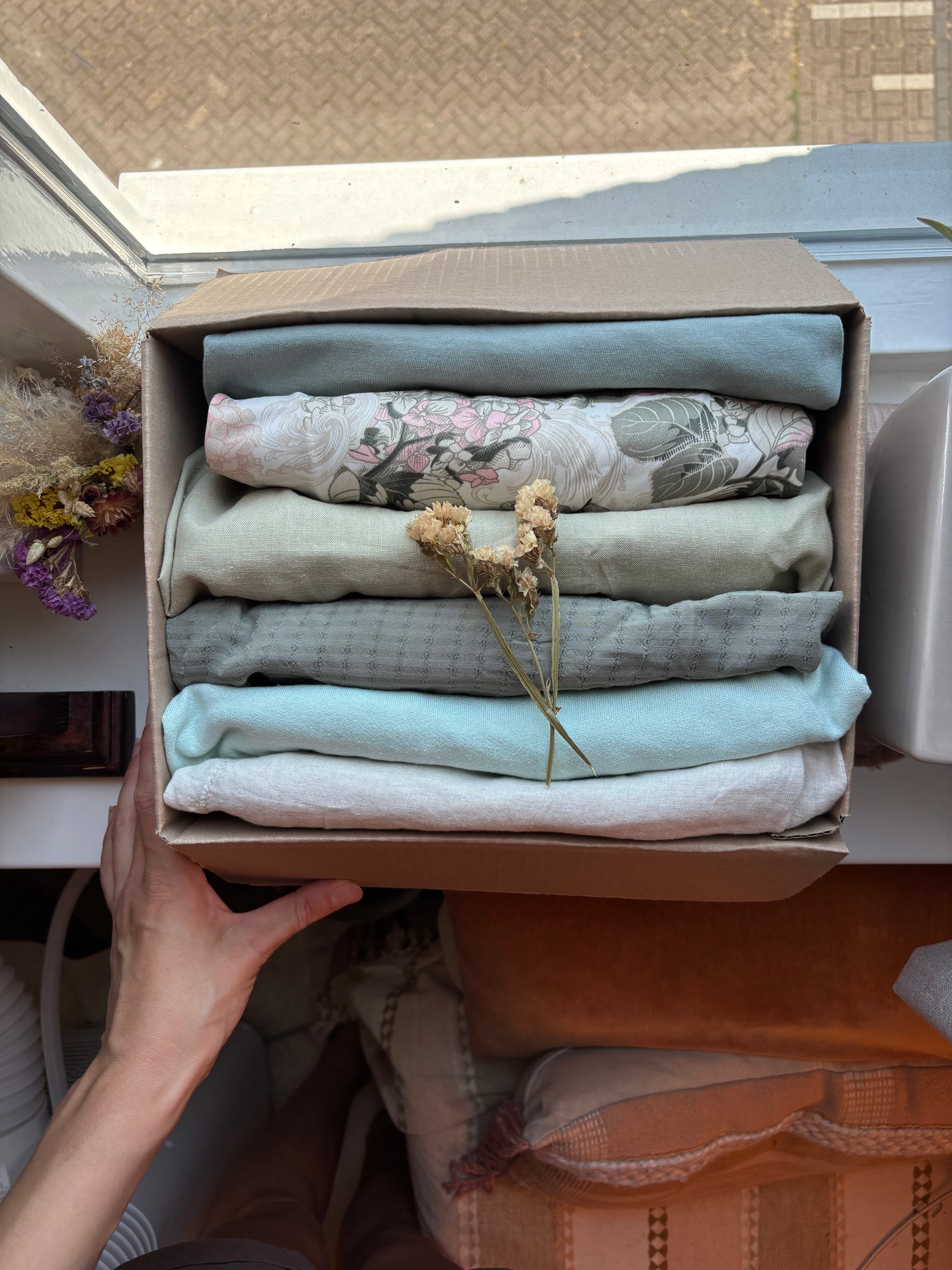 Parelpakket “Sage Serenity” maat 38