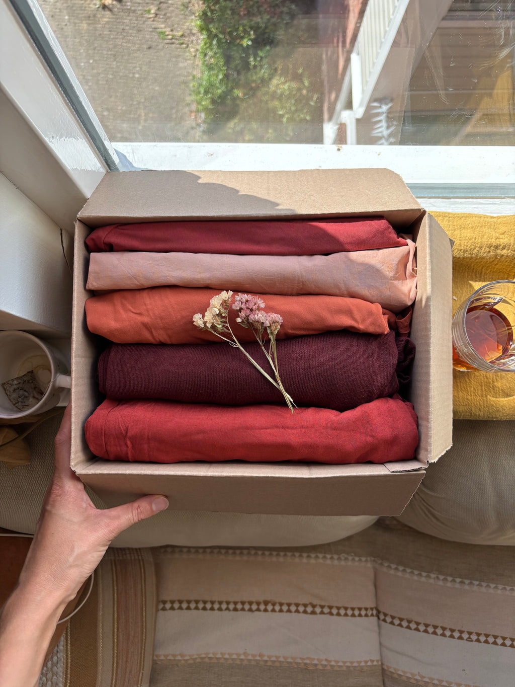 Parelpakket “soft autumn breeze ” maat 38