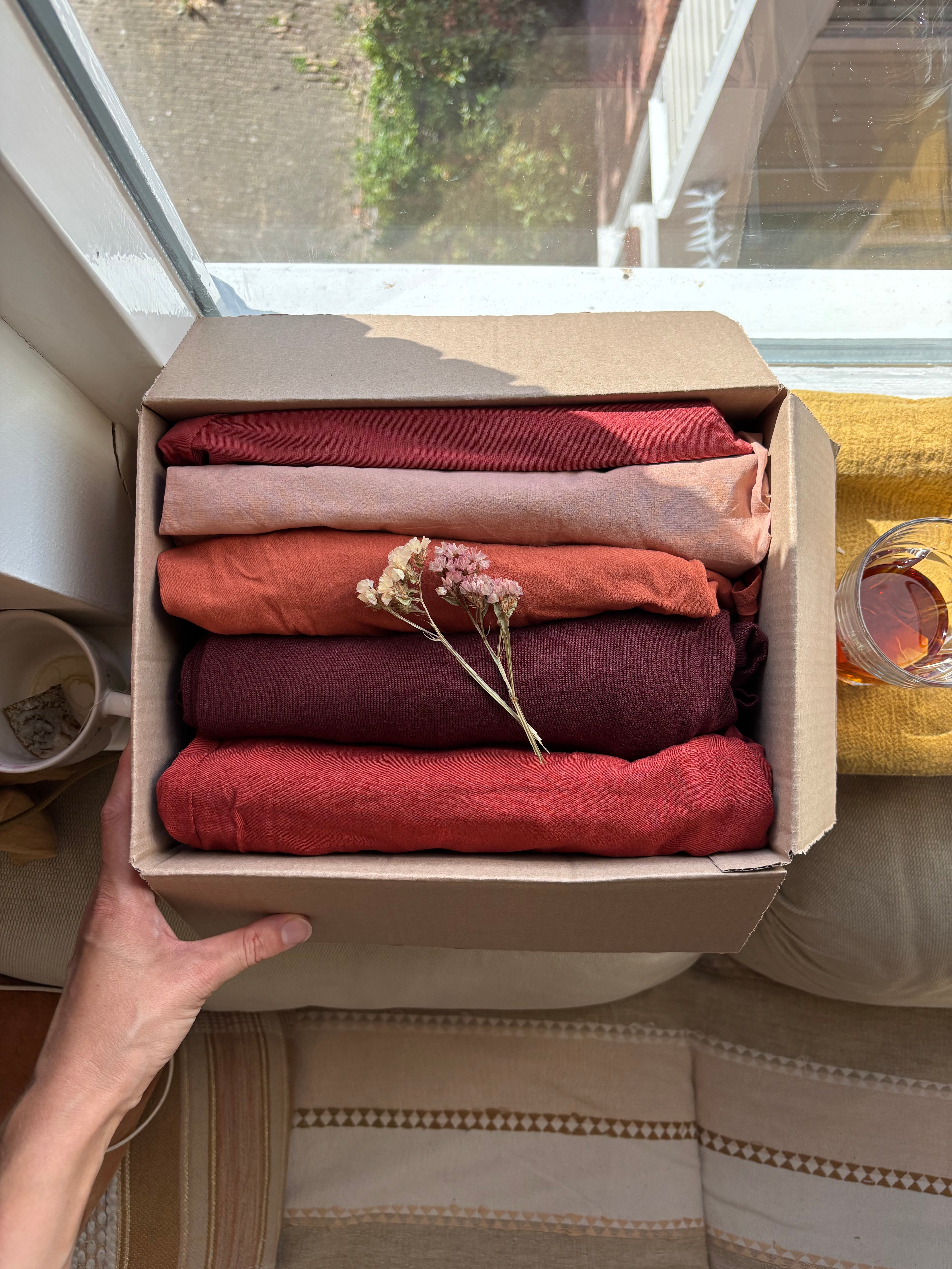 Parelpakket “soft autumn breeze ” maat 38