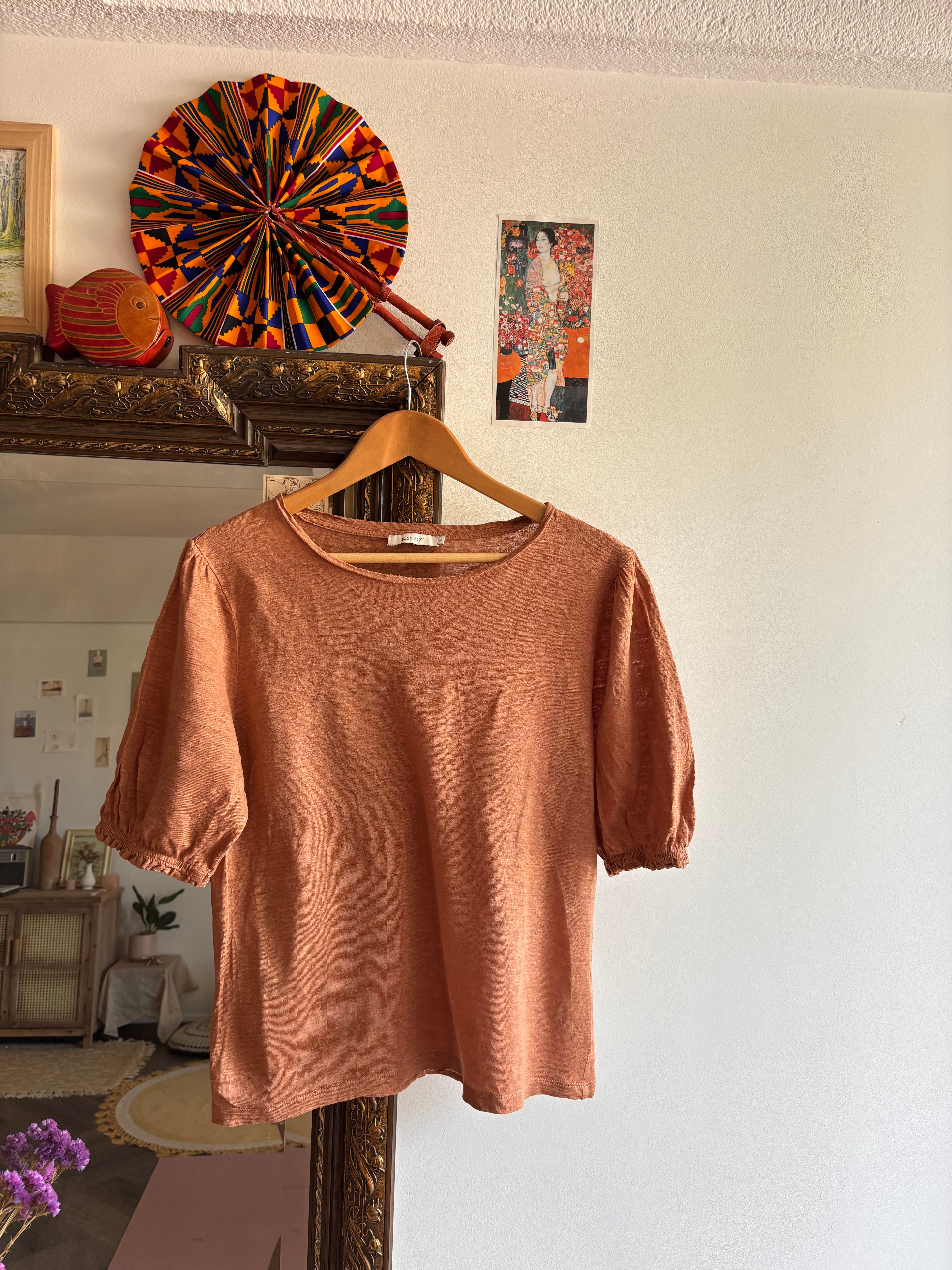 Sissy boy linnen shirtje M