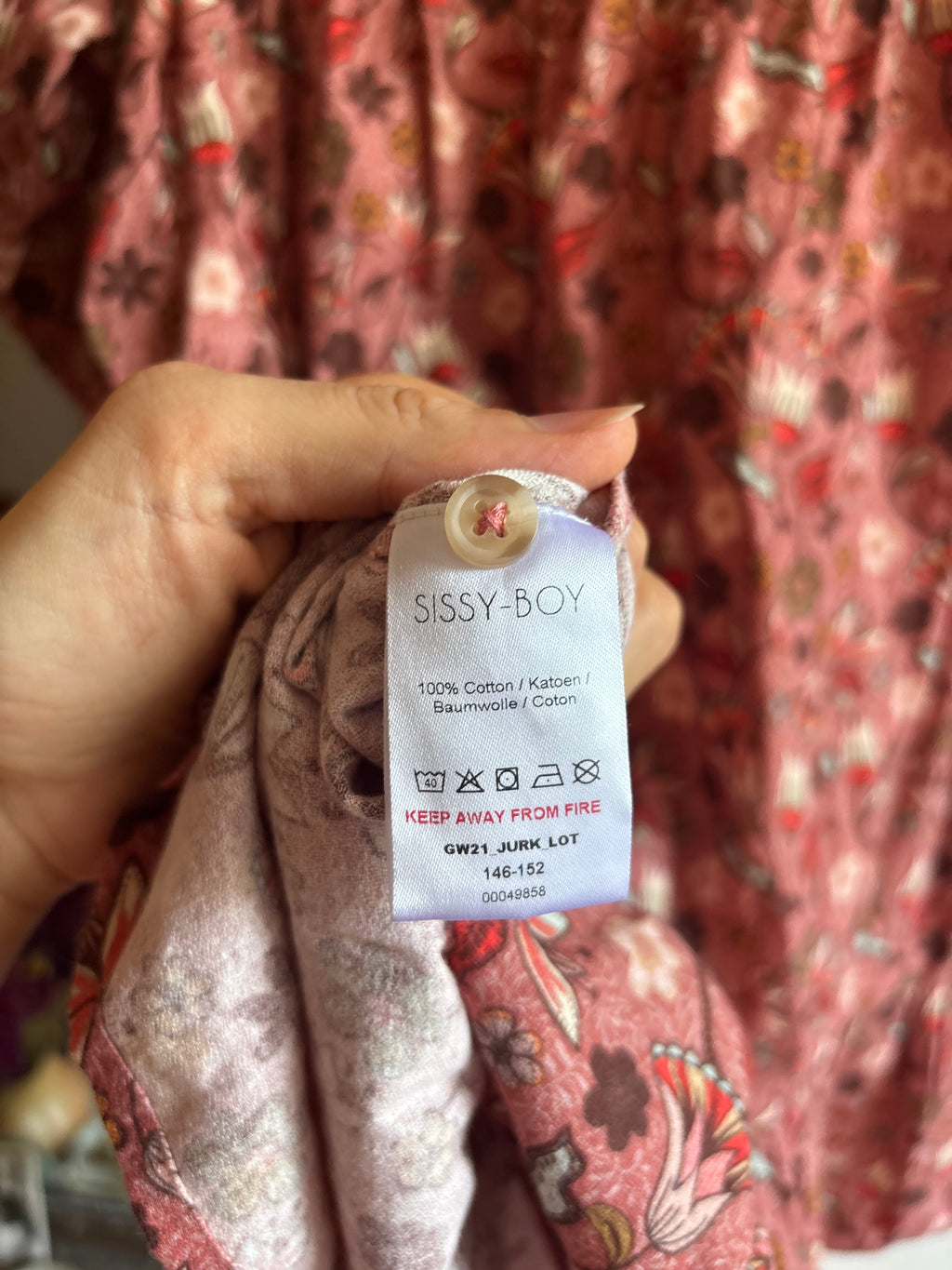 Jurkje Sissy boy meisje 146/152
