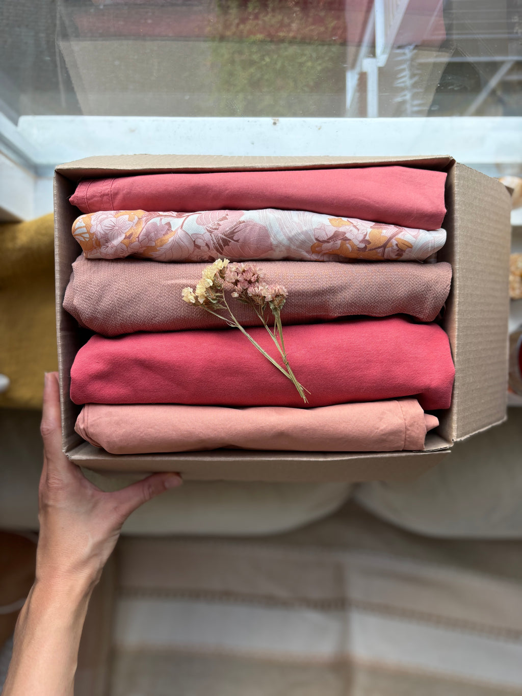 Parelpakket “pretty pink tones” M