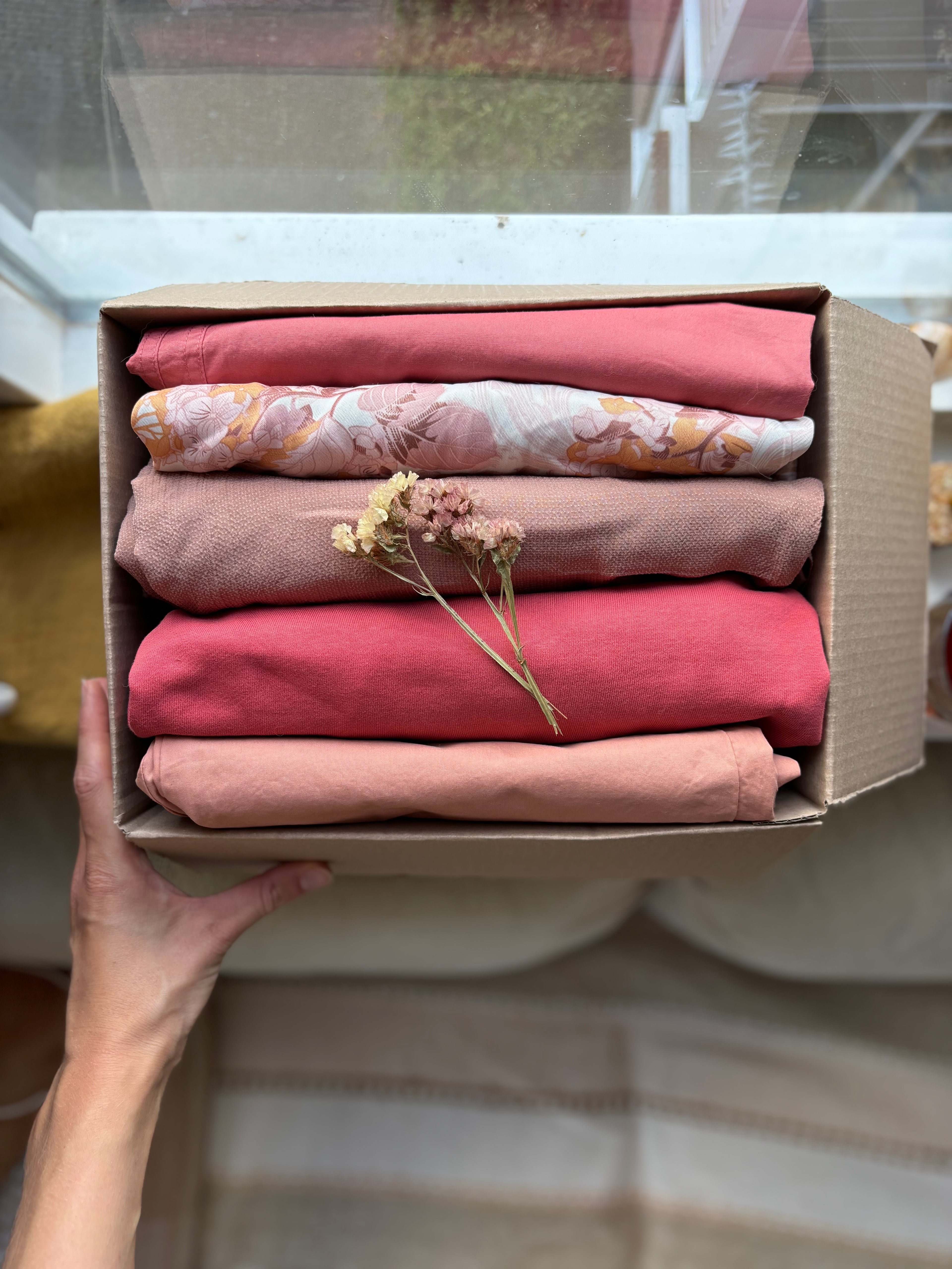 Parelpakket “pretty pink tones” M